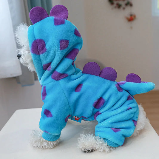 Cosplay de dinosaurio para perros y gatos