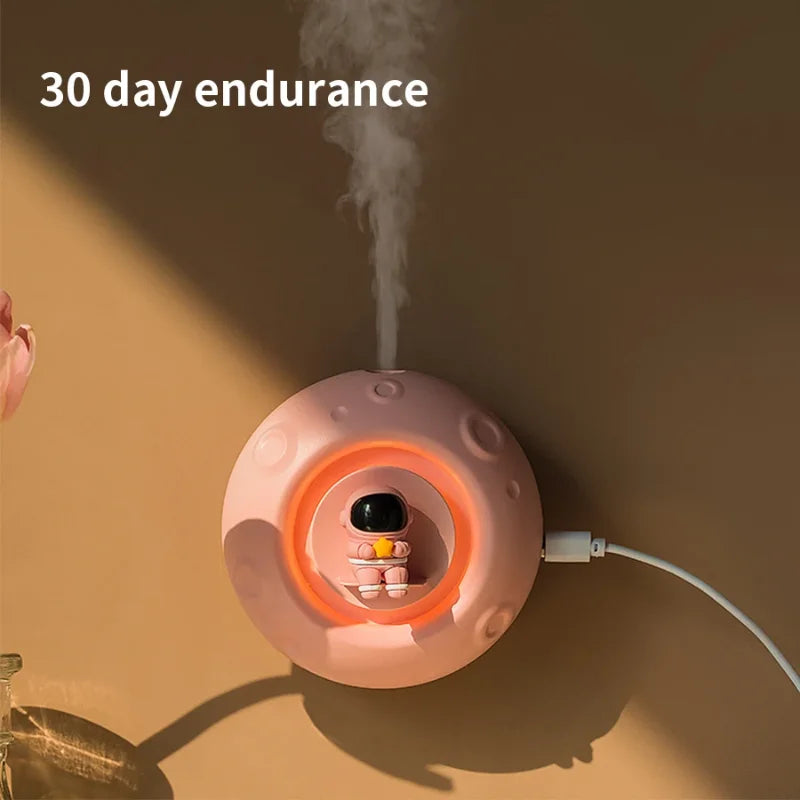 Astronaut Night Light Air Humidifier USB Mist Aromatherapy Water Diffuser with Led Light Astronaut Humidificador Lights 2024 New