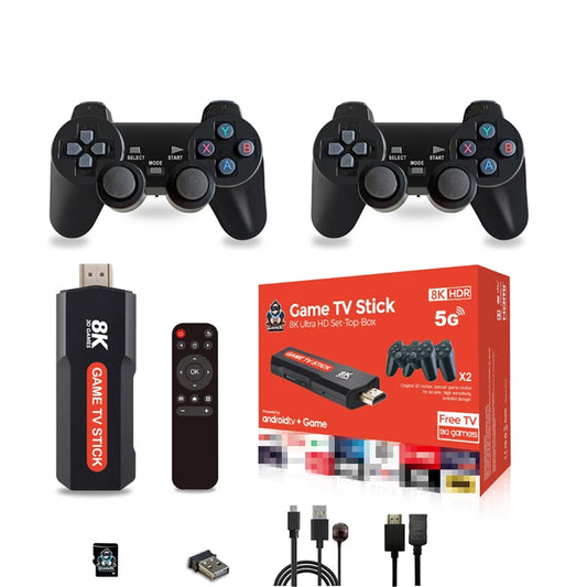 Consola de videojuegos retro Q9 con control inalámbrico